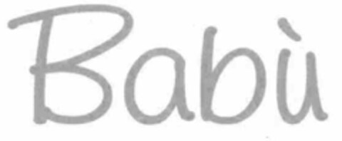 BABU' Logo (EUIPO, 07.06.2012)