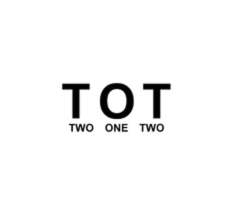 TOT TWO ONE TWO Logo (EUIPO, 08.10.2013)