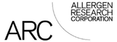 ARC ALLERGEN RESEARCH CORPORATION Logo (EUIPO, 12.11.2013)