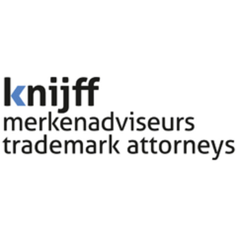knijff merkenadviseurs trademark attorneys Logo (EUIPO, 27.06.2014)