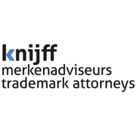 knijff merkenadviseurs trademark attorneys Logo (EUIPO, 06/27/2014)