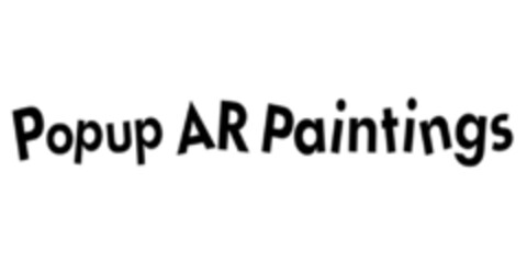 Popup AR Paintings Logo (EUIPO, 24.12.2015)
