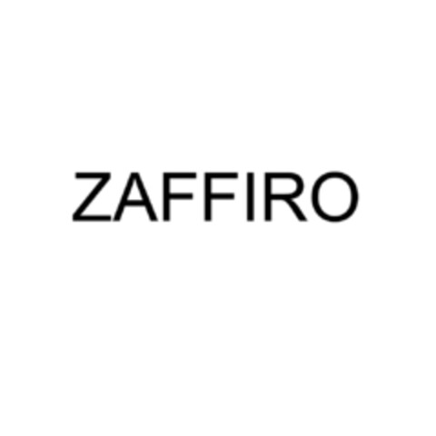 ZAFFIRO Logo (EUIPO, 11.10.2017)