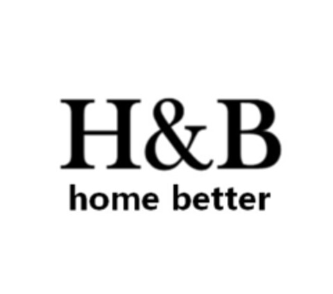 H&B home better Logo (EUIPO, 30.03.2018)