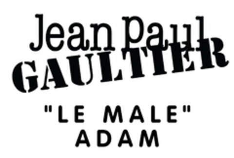 Jean Paul GAULTIER "LE MALE" ADAM Logo (EUIPO, 24.04.2018)