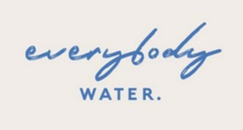 EVERYBODY WATER Logo (EUIPO, 09.08.2018)