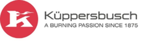 Küppersbusch A BURNING PASSION SINCE 1875 Logo (EUIPO, 10/18/2018)