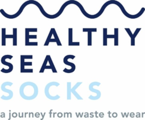 HEALTHY SEAS SOCKS a journey from waste to wear Logo (EUIPO, 12/03/2018)