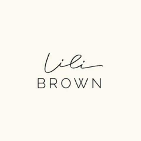 LILI BROWN Logo (EUIPO, 08.11.2019)