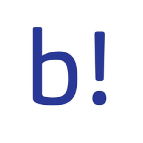 b! Logo (EUIPO, 04/27/2021)