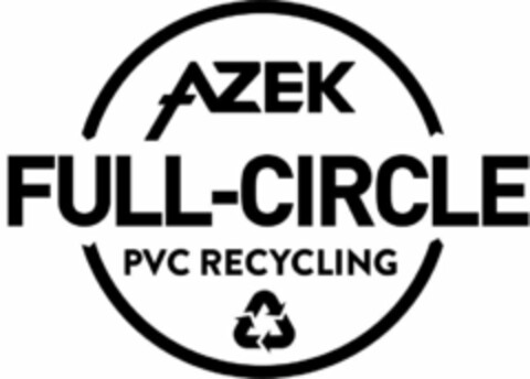 AZEK FULL-CIRCLE-PVC RECYCLING Logo (EUIPO, 05/05/2021)