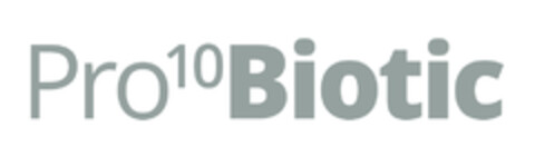 Pro10Biotic Logo (EUIPO, 12.05.2021)