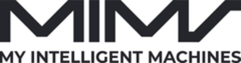 MIMS MY INTELLIGENT MACHINES Logo (EUIPO, 23.07.2021)