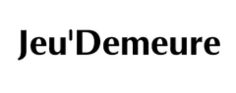 Jeu'Demeure Logo (EUIPO, 01.06.2023)