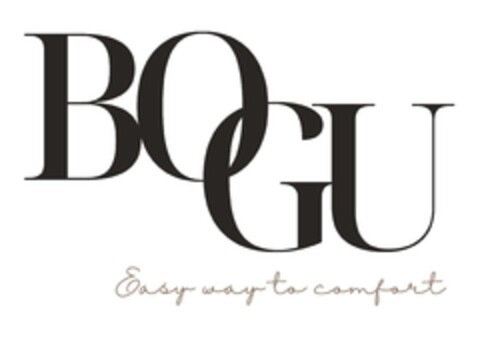 BOGU Easy way to comfort Logo (EUIPO, 08/02/2023)