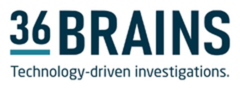 36BRAINS Technology-driven investigations Logo (EUIPO, 05.02.2024)
