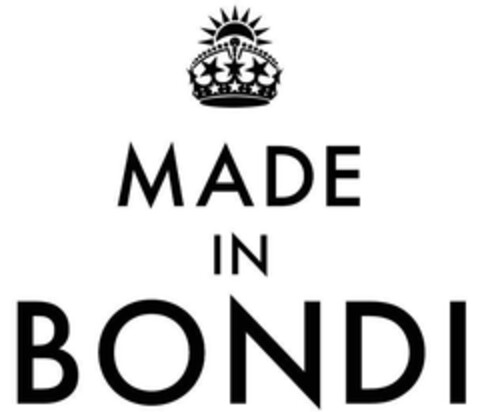 MADE IN BONDI Logo (EUIPO, 06/13/2024)