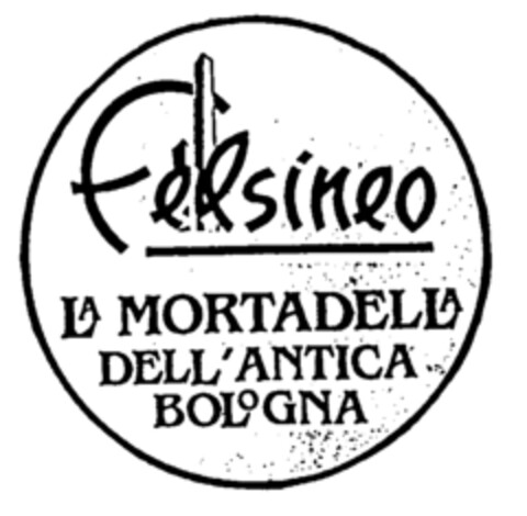 Félsineo LA MORTADELLA DELL'ANTICA BOLoGNA Logo (EUIPO, 04/28/1998)