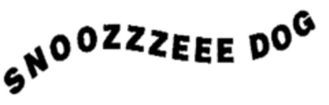 SNOOZZZEEE DOG Logo (EUIPO, 29.07.1998)