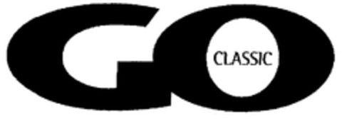 GO CLASSIC Logo (EUIPO, 20.10.1998)