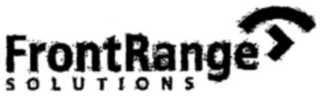 FrontRange SOLUTIONS Logo (EUIPO, 22.08.2000)