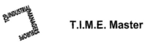 T.I.M.E. Master TOP INDUSTRIAL MANAGERS EUROPE Logo (EUIPO, 10/04/2001)