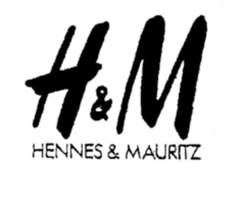 H & M HENNES & MAURITZ Logo (EUIPO, 12/17/2001)