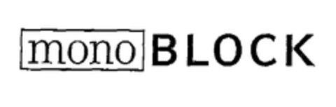 mono BLOCK Logo (EUIPO, 09.05.2003)