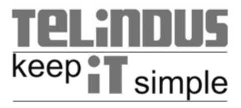 TELiNDUS keep iT simple Logo (EUIPO, 11/05/2004)