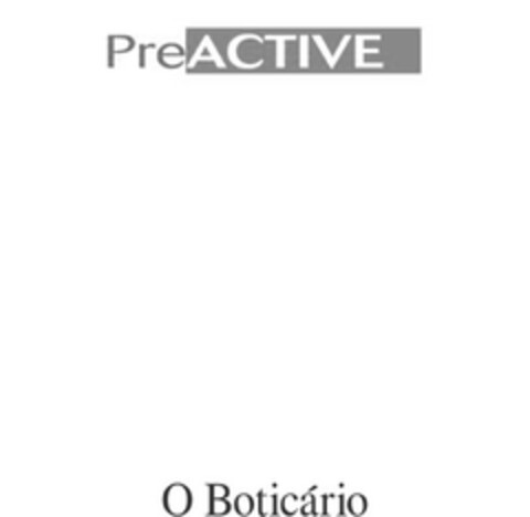 PreACTIVE O Boticário Logo (EUIPO, 16.12.2005)