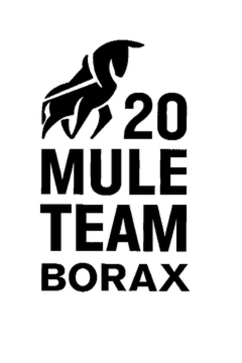 20 MULE TEAM BORAX Logo (EUIPO, 08.11.2006)