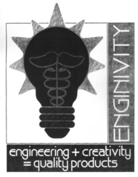 ENGINIVITY engineering + creativity = quality products Logo (EUIPO, 06.12.2006)