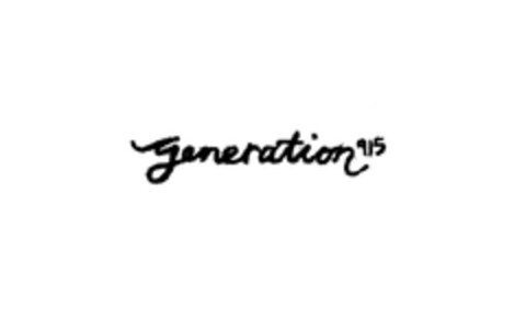 generation 915 Logo (EUIPO, 18.03.2008)