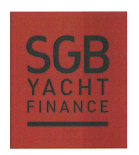 SGB YACHT FINANCE Logo (EUIPO, 04/22/2009)