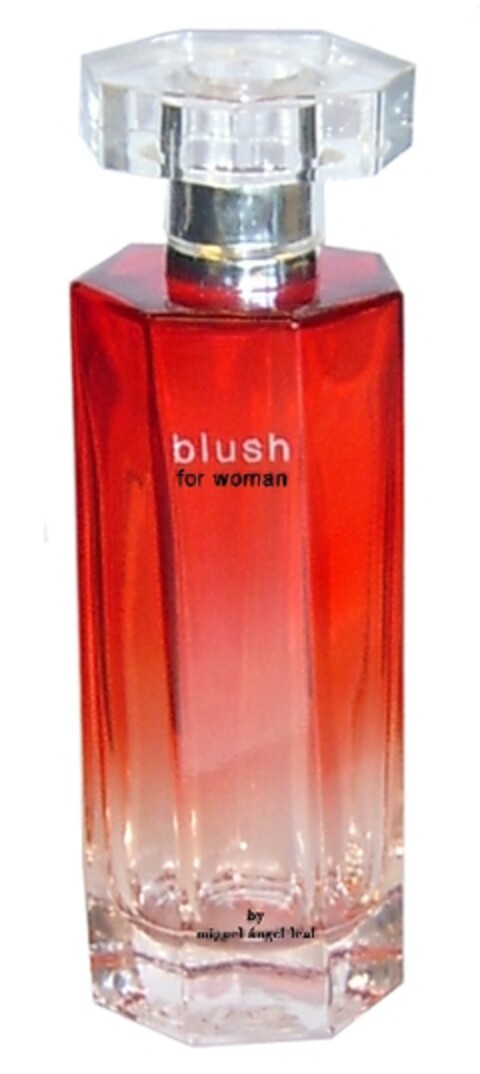 BLUSH FOR WOMAN  BY MIGUEL ANGEL LEAL Logo (EUIPO, 28.07.2009)