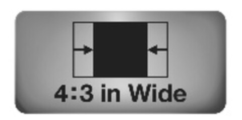 4:3 in Wide Logo (EUIPO, 04.11.2009)