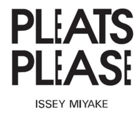 PLEATS PLEASE ISSEY MIYAKE Logo (EUIPO, 31.03.2010)