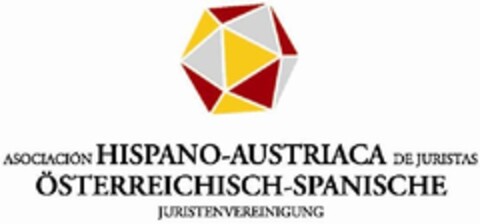 ASOCIACIÓN HISPANO-AUSTRIACA DE JURISTAS ÖSTERREICHISCH-SPANISCHE JURISTENVEREINIGUNG Logo (EUIPO, 29.06.2010)