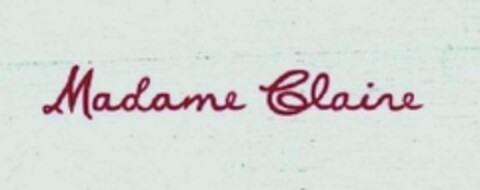 MADAME CLAIRE Logo (EUIPO, 13.01.2012)