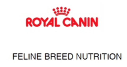 ROYAL CANIN FELINE BREED NUTRITION Logo (EUIPO, 14.02.2012)