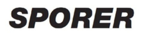 SPORER Logo (EUIPO, 19.09.2012)