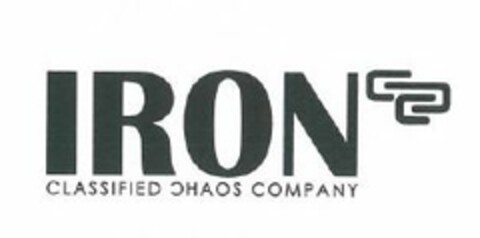 IRON CLASSIFIED CHAOS COMPANY Logo (EUIPO, 03.06.2013)