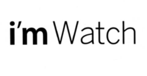 i'm Watch Logo (EUIPO, 07.10.2013)