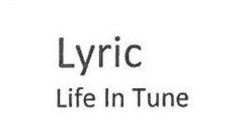 Lyric Life In Tune Logo (EUIPO, 12.12.2013)