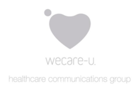 wecare-u. healthcare communications group Logo (EUIPO, 17.10.2014)