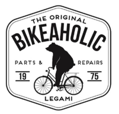 The original Bikeaholic parts & repairs 1975 Legami Logo (EUIPO, 05.04.2016)