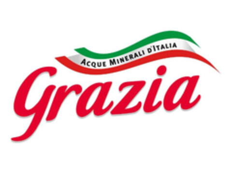 GRAZIA ACQUE MINERALI D'ITALIA Logo (EUIPO, 12.01.2018)