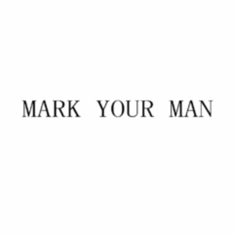 MARK YOUR MAN Logo (EUIPO, 04/10/2018)