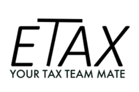 ETAX YOUR TAX TEAM MATE Logo (EUIPO, 25.07.2018)