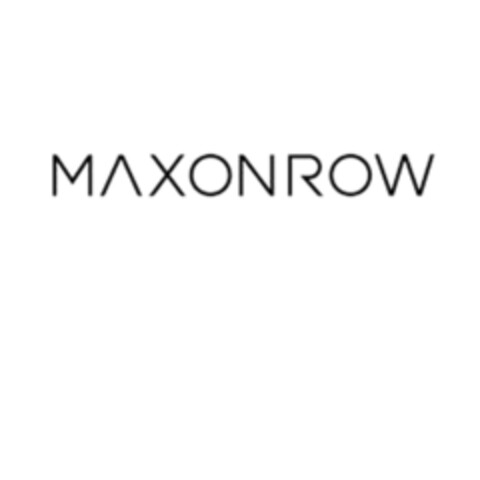 MAXONROW Logo (EUIPO, 10/15/2019)